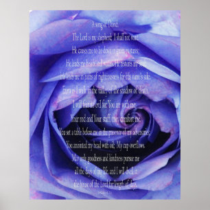 Psalm 23, A Song of Davidプリント, Value Poster ポスター