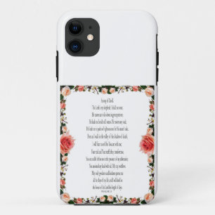 Psalm 23, A Song of David, iPhone caseフローラ 11 ケース