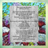 Psalm 23 biblical quote ウィンドウサイン (シート3)