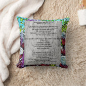 Psalm 23 biblical quote クッション (ブランケット)