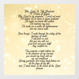 Psalm 23 biblical quotes ウィンドウサイン