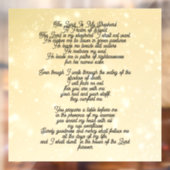 Psalm 23 biblical quotes ウィンドウサイン (シート2)