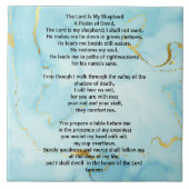 Psalm 23 biblical quotes タイル (正面)