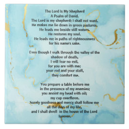 Psalm 23 biblical quotes タイル