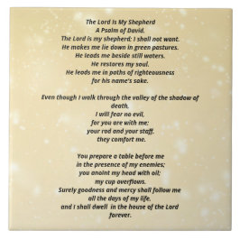 Psalm 23 biblical quotes タイル