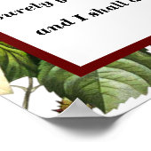 Psalm 23 biblical quotes ポスター (角)