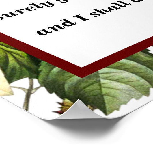 Psalm 23 biblical quotes ポスター (角)