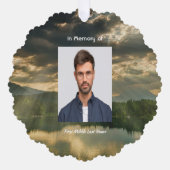 Psalm 23 Celebration of Life Service  オーナメントカード (正面)
