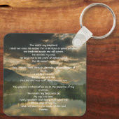 Psalm 23 Celebration of Life Service キーホルダー (裏面)