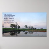 Psalm 23, Farm Pond poster ポスター (正面)