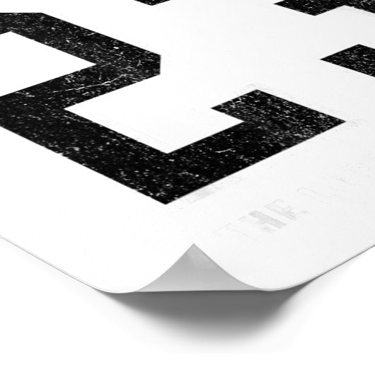 Psalm 23 Jersey  ポスター (角)