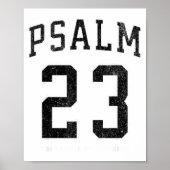 Psalm 23 Jersey  ポスター (正面)