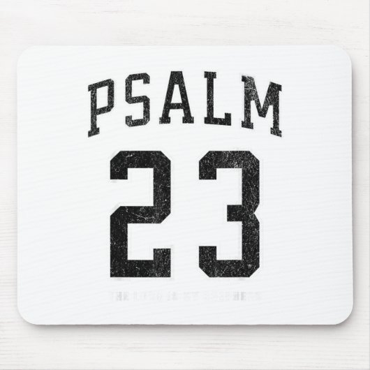 Psalm 23 Jersey  マウスパッド (正面)