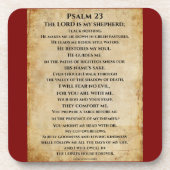 Psalm 23  { NHEB version.} コースター (正面)