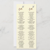 Psalm 23 Parody for Writers - Double Bookmark (裏面)