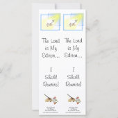 Psalm 23 Parody for Writers - Double Bookmark (正面)