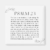 Psalm 23 The Lord is My Shepherd マグネット (正面)
