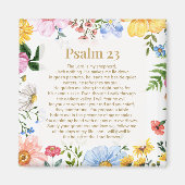 Psalm 23 The Lord is My Shepherd Magnet マグネット (正面)