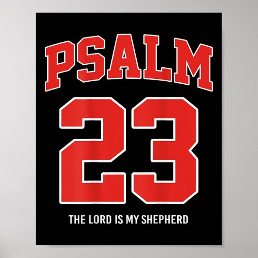 Psalm 23 The Lord Is My Shepherd (on Back) ポスター (正面)