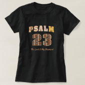 Psalm 23, The Lord Is My Shepherd Tシャツ (デザイン正面)