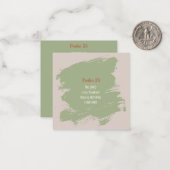 Psalm 23 Verse ノートカード (正面/裏面インサイチュ)