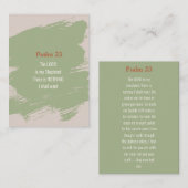 Psalm 23 Verse ノートカード (正面/裏面)