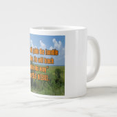 Psalm 25:9 WEBU Mug ジャンボコーヒーマグカップ (正面右)
