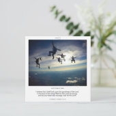 Psalm 27-13-14 DIOURE SCRIPIXカード 招待状 (スタンド正面)