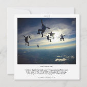 Psalm 27-13-14 DIOURE SCRIPIXカード 招待状 (正面)