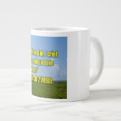 Psalm 30:2 WEBU Mug ジャンボコーヒーマグカップ (正面右)