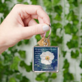 Psalm 33:18 Hope in His Unfailing Lave,聖なる書物、 経典 キーホルダー (手)