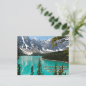 Psalm 33:20はがき ポストカード (スタンド正面)