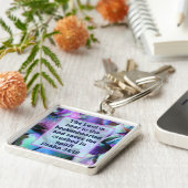 Psalm 34:18キーチェーン キーホルダー (側面)