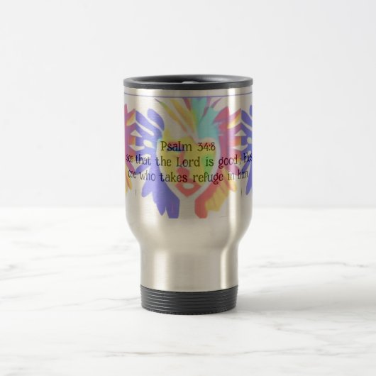 Psalm 34:8 Legendary Kind Logo Travel Mug 😏 トラベルマグ (中央)