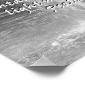 Psalm 36:9 ポスター (角)