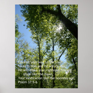 Psalm 37ポスター ポスター