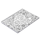 Psalm 37手書き聖なる書物、 経典祈りの言葉ジャーナル ノートブック (左側)