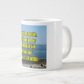 Psalm 37:24 WEBU Mug ジャンボコーヒーマグカップ (正面右)