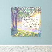 Psalm 37:4-5  canvas print キャンバスプリント (インサイチュ (ウッドフロア))