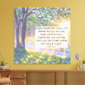 Psalm 37:4-5 canvas print キャンバスプリント (インサイチュ (リビング))
