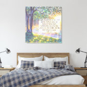 Psalm 37:4-5  canvas print キャンバスプリント (インサイチュ (寝室))