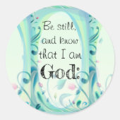 Psalm 46ベスティルピンクフローラ ラウンドシール (正面)