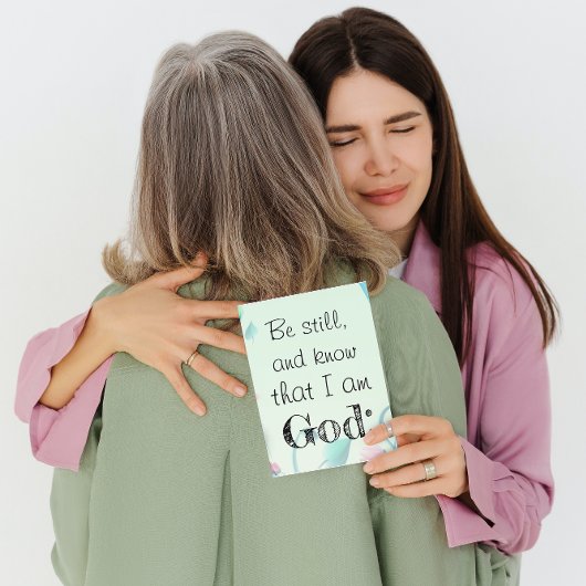 Psalm 46ベビーシリーやる気を起こさせるンフローラ カード