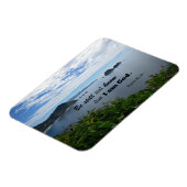 Psalm 46:10静かにして、私が神であることを知る マグネット (左側)