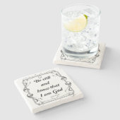 PSALM 46-10 ストーンコースター (横)