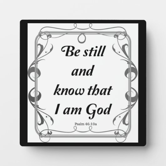 PSALM 46-10 フォトプラーク (正面)