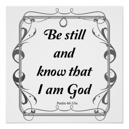 PSALM 46-10 ポスター (正面)