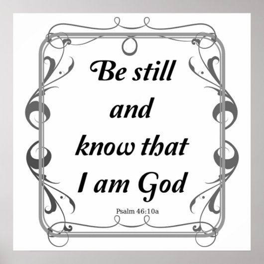 PSALM 46-10 ポスター (正面)