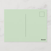 Psalm 46:10 Be Still Red Cardinal Scripture Nature ポストカード (裏面)