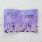 Psalm 46:10 Bible Verse カード (内部)